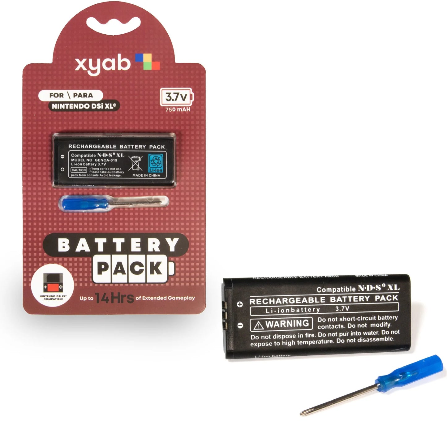 XYAB Nintendo DSi XL Battery