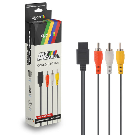 XYAB SNES/N64/Gamecube AV Cable