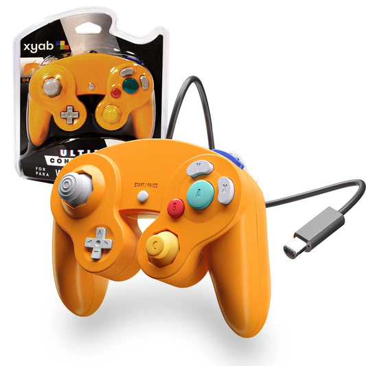 XYAB Gamecube Wired Controller Orange