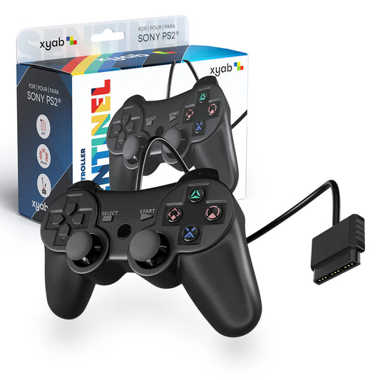 XYAB PS2 Wired Controller Black Sentinel
