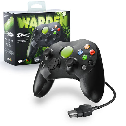 XYAB OG Xbox Wired Controller Black-Warden
