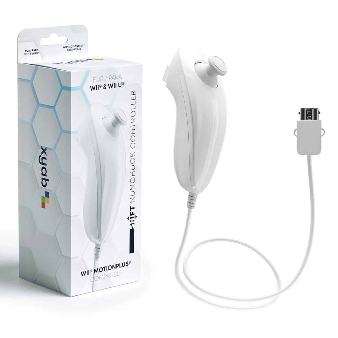 XYAB Wii Nunchuk White