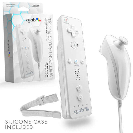 XYAB Wii Controller Bundle White-Shift