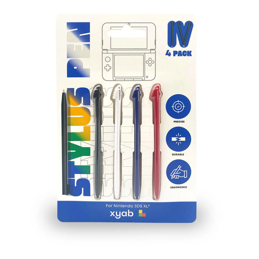 XYAB 3DS XL Stylus 4-Pack