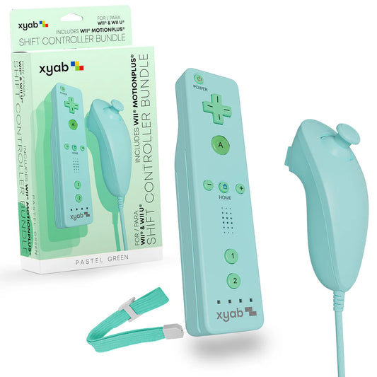XYAB Wii Controller Bundle Green-Shift