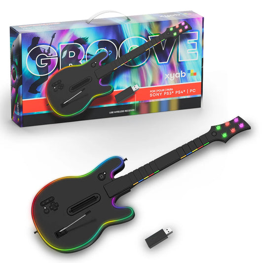 XYAB PS3/PS4/PC Wireless Guitar-Groove