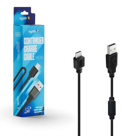 XYAB PS4/Xbox One 10ft USB-Micro Controller Charge Cable