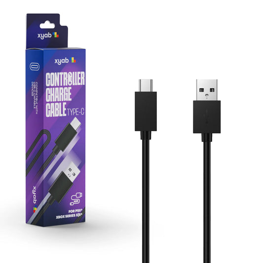 XYAB PS5/Series S/X 10ft USB-C Controller Charge Cable