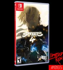 Streets of Rage 4 [Limited Run] New