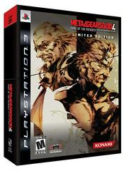 Metal Gear Solid 4 Guns of the Patriots Limited Edition New