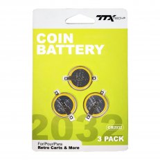 Coin Battery Retro 3 Pack CR2032