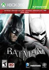Batman: Arkham Asylum and Batman: Arkham City Dual Pack New