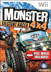 Monster 4x4: Stunt Racer with Racing Wheel New