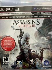 Assassins Creed III [Special Edition] New