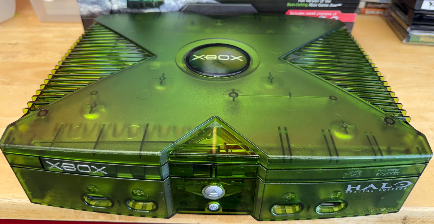 Xbox System [Green Halo Edition]