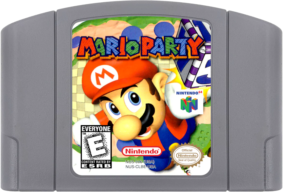 Mario Party Reproduction Cart