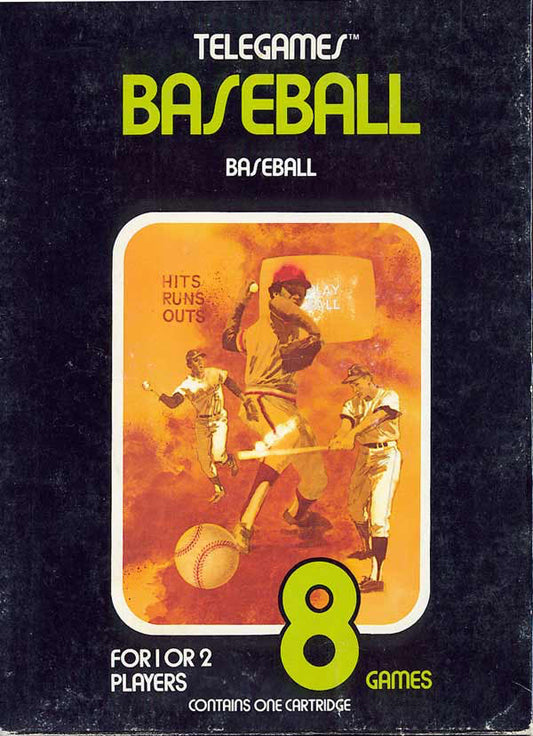 Baseball Tele-Games 2600