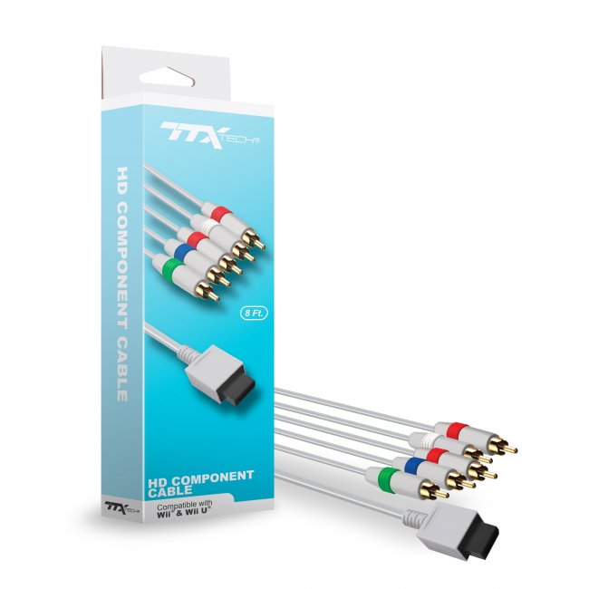 Wii/Wii-U HD Component Cable